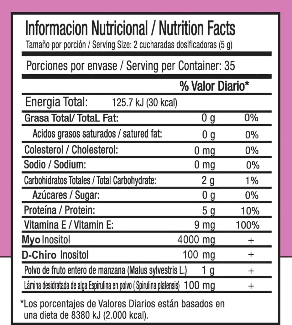 INOSITOL 40:1 REGULADOR HORMONAL 100% ORIGINAL