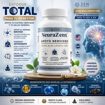 Combo Mente y Longevidad (Resveratrol + NeuraZenx + Brain)