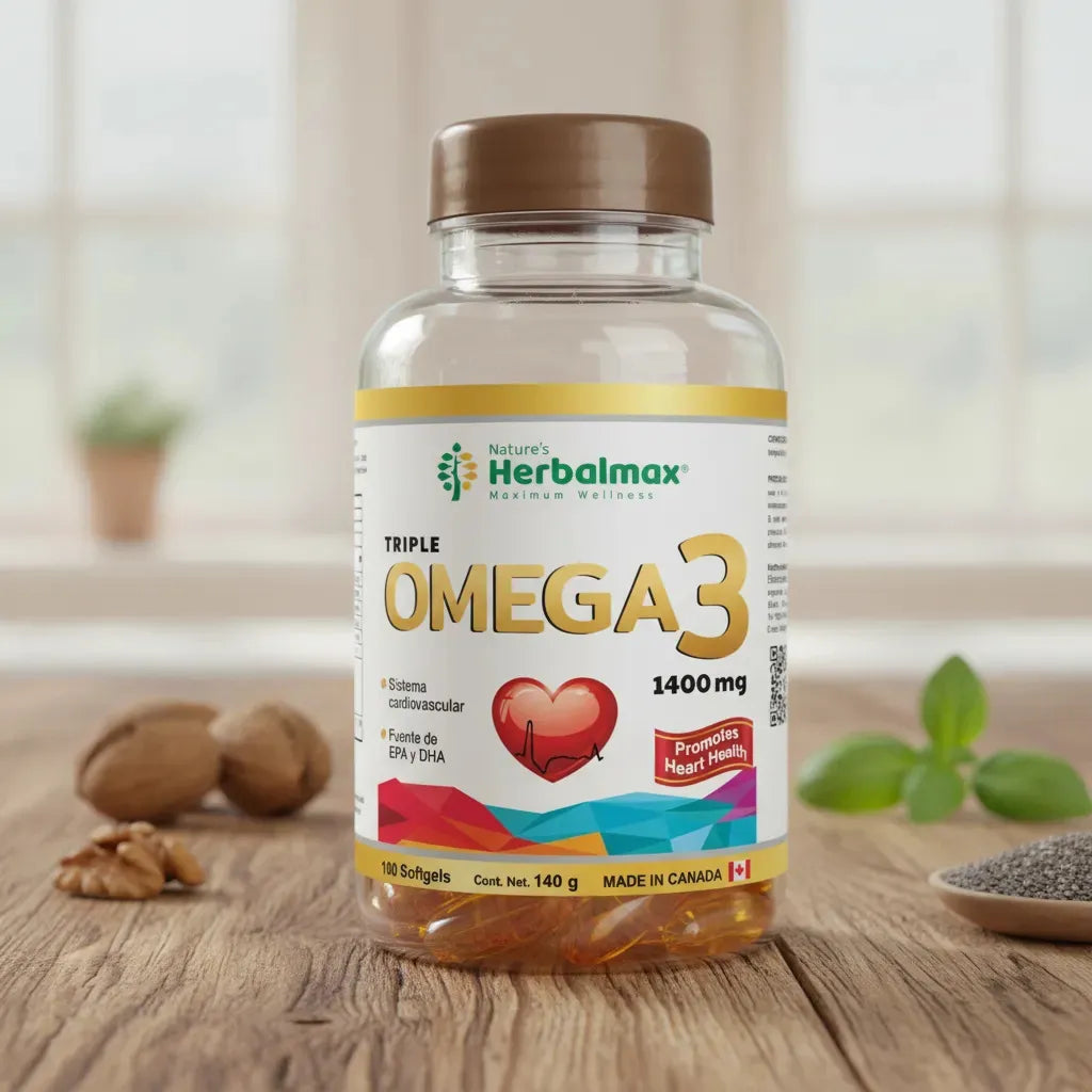 Omega 3+ Jugo Verde Desintoxicante Natural 100% ORIGINAL