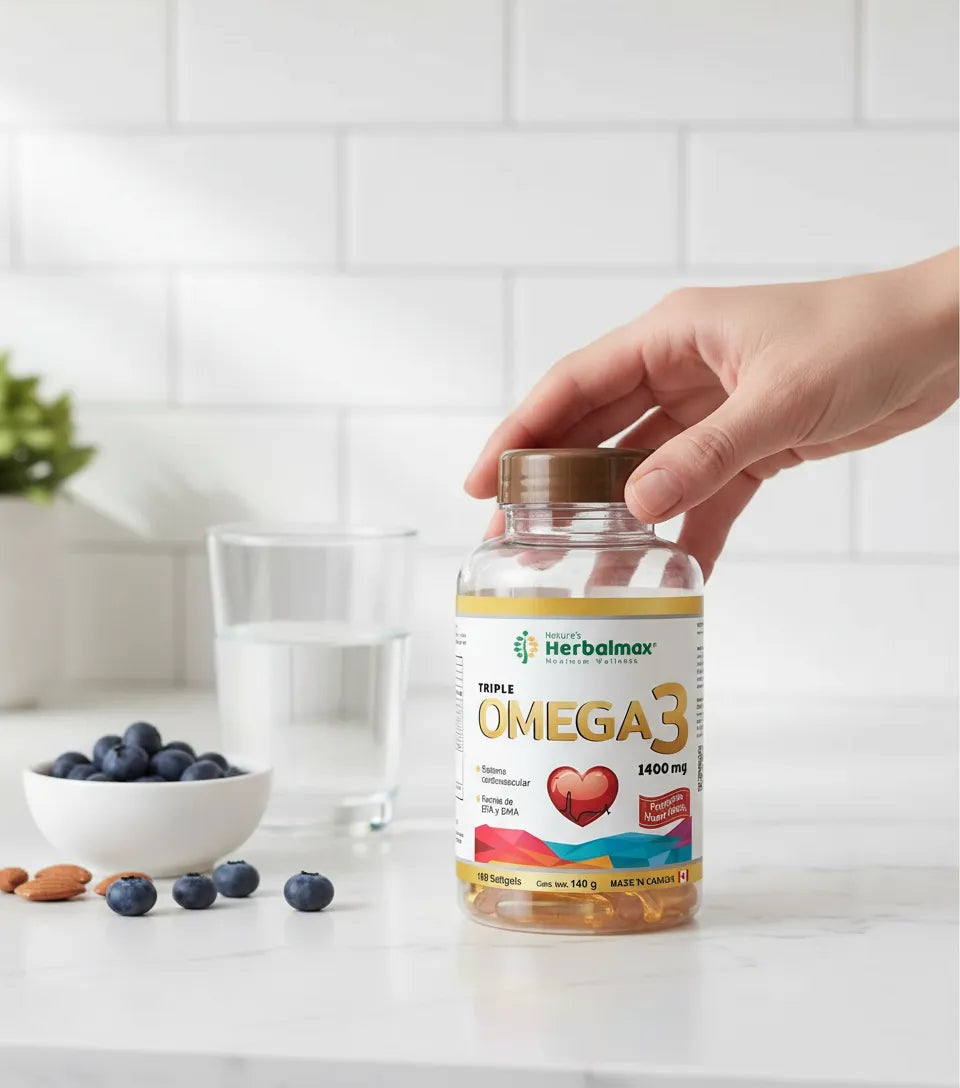 Omega 3+ Jugo Verde Desintoxicante Natural 100% ORIGINAL