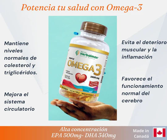 Omega 3+ Adelgazante natural LIPODREAN 100% ORIGINAL