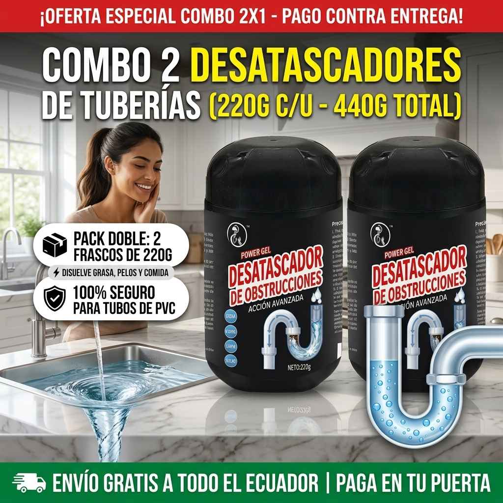 SUPER PACK POLVO DESTAPACAÑOS